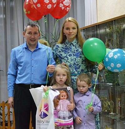 Семья Шариповых – победители конкурса «Мой ребенок» 2018