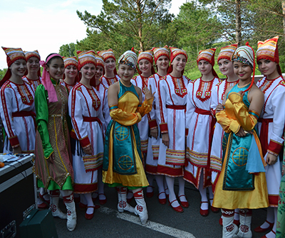 «Девчата» приняли участие в международном фестивале национальных культур