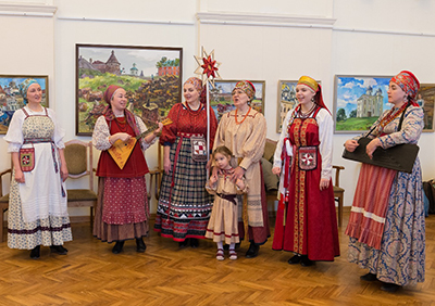 Студия «Сею-вею» поучаствовала в открытии выставки «Русский север»