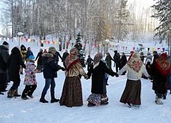 Возрождаем традиции! Рождественские гуляния в Кольцово.