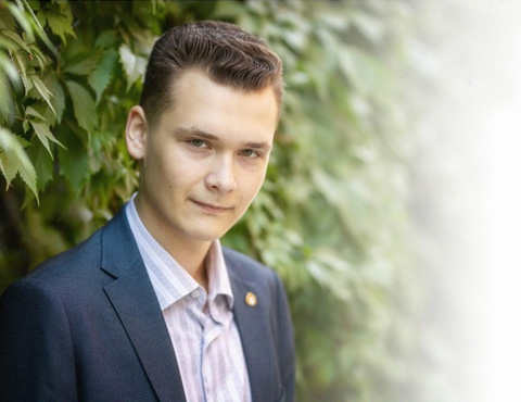 Воспитанник студии художественного чтения «Арт» Александр Синицын – кандидат в Молодёжный парламент Новосибирской области